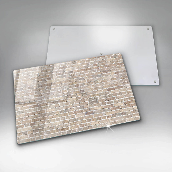 Worktop saver Wall bright bricks
