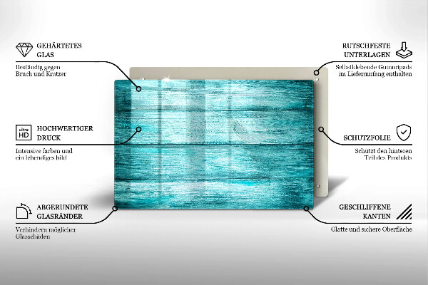 Worktop saver Vintage wooden boards