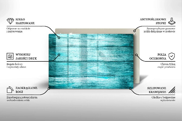 Worktop saver Vintage wooden boards