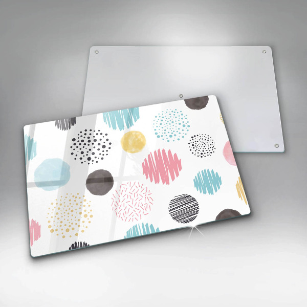 Worktop saver Painted shapes