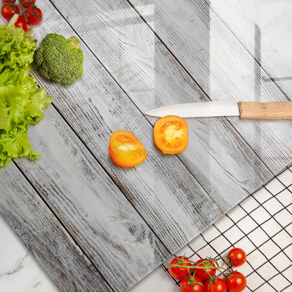 Worktop saver Bright wooden boards
