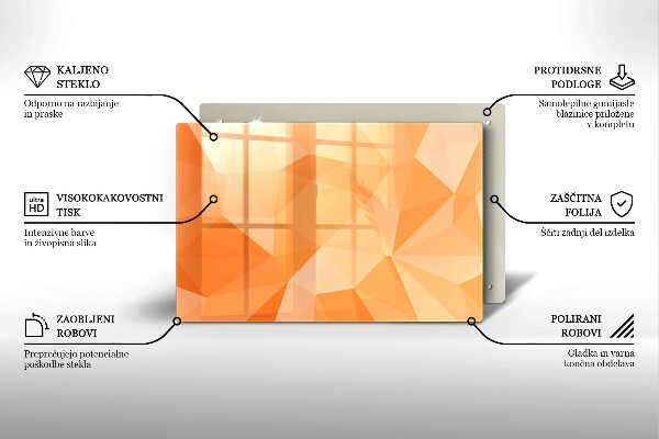 Worktop saver Geomeric background