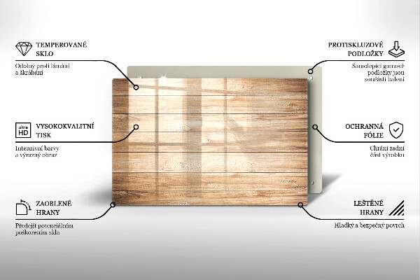 Worktop saver Wooden planks