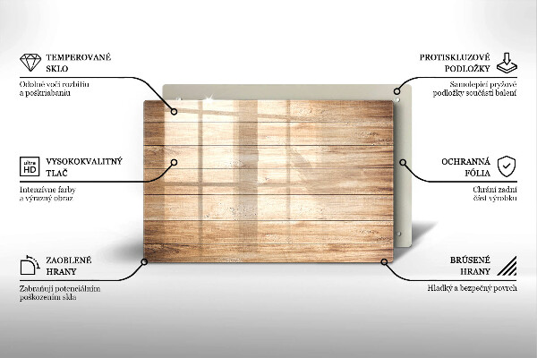 Worktop saver Wooden planks