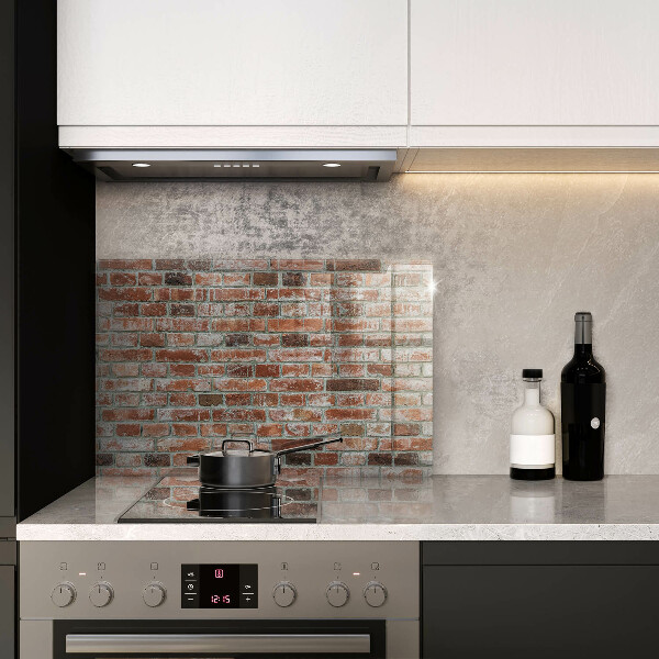 Worktop saver Old bricks wall