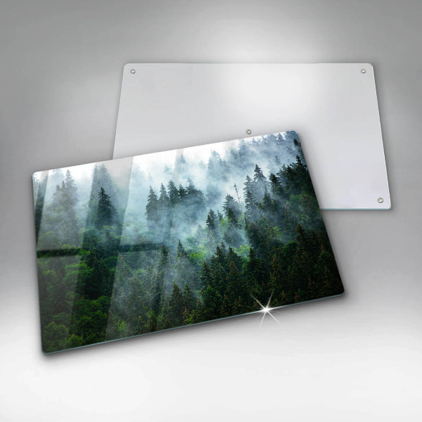 Worktop saver Forest in the fog