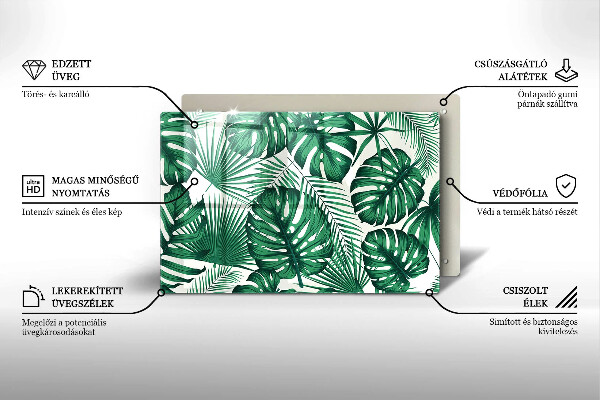 Worktop saver Monstera leaves