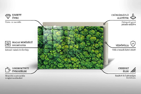 Worktop protector Nature - moss plant