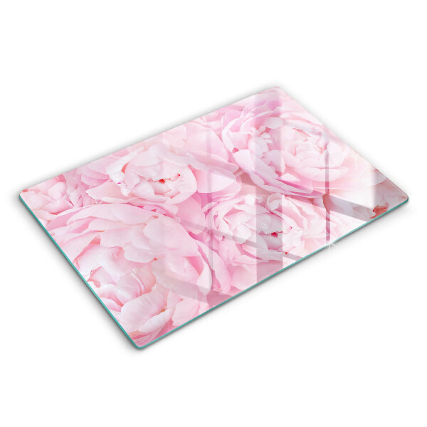 Worktop protector Delicate peonies