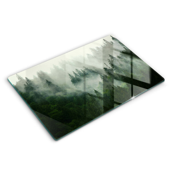 Worktop saver Landscape of a hazy forest