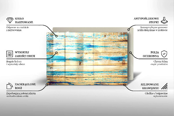 Worktop saver Retro boards wood
