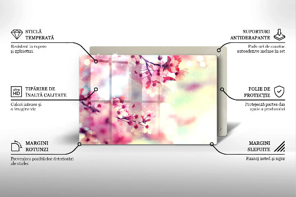 Worktop saver Nature apple flowers