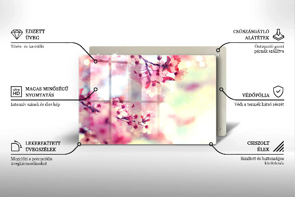 Worktop saver Nature apple flowers