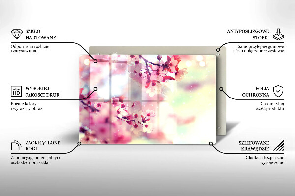 Worktop saver Nature apple flowers