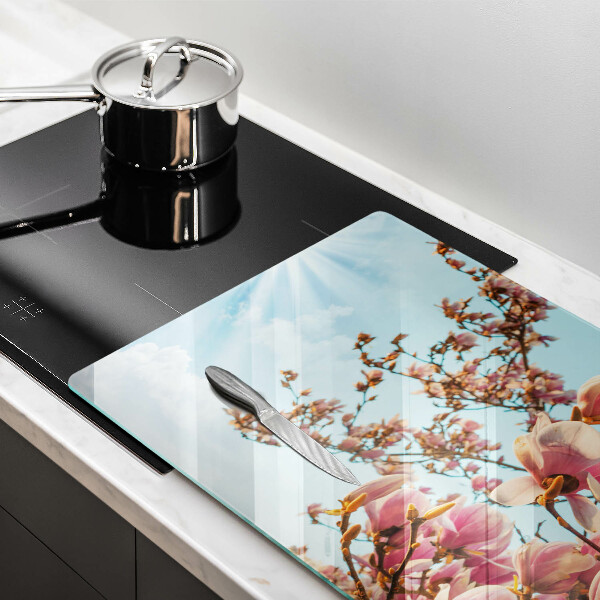 Worktop saver Pink Flowers Tree