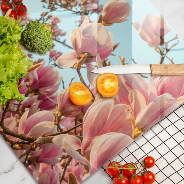 Worktop saver Pink Flowers Tree