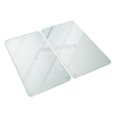 Induction hob protectors, set of 2, each 11.8 × 20.5 in