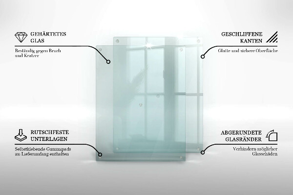 Transparent kitchen worktop protector 2x16x20 in