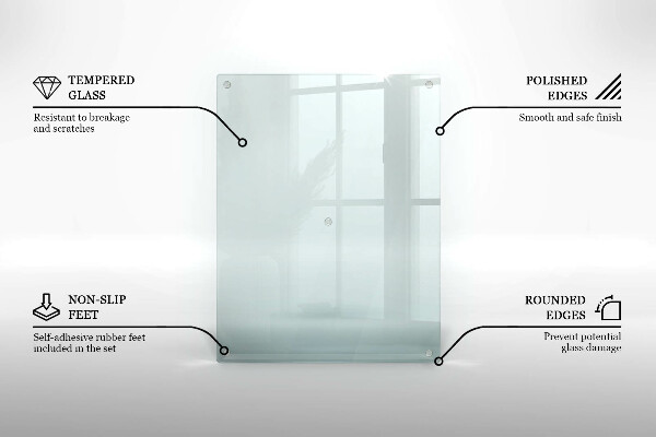 Transparent worktop saver large 20x16 in