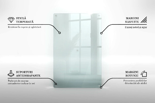 Transparent induction hob protector 31x20 in