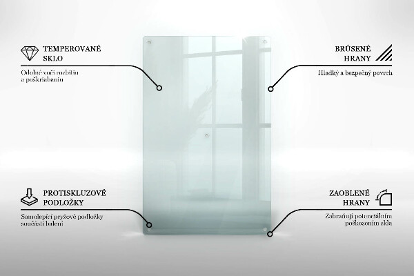 Transparent induction hob protector 31x20 in