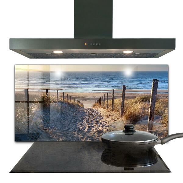 Kitchen splashback Sand dunes on the baltic sea