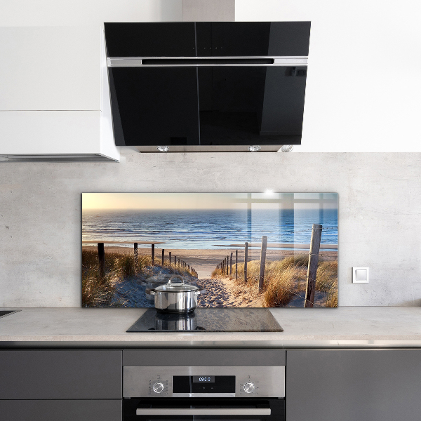 Kitchen splashback Sand dunes on the baltic sea