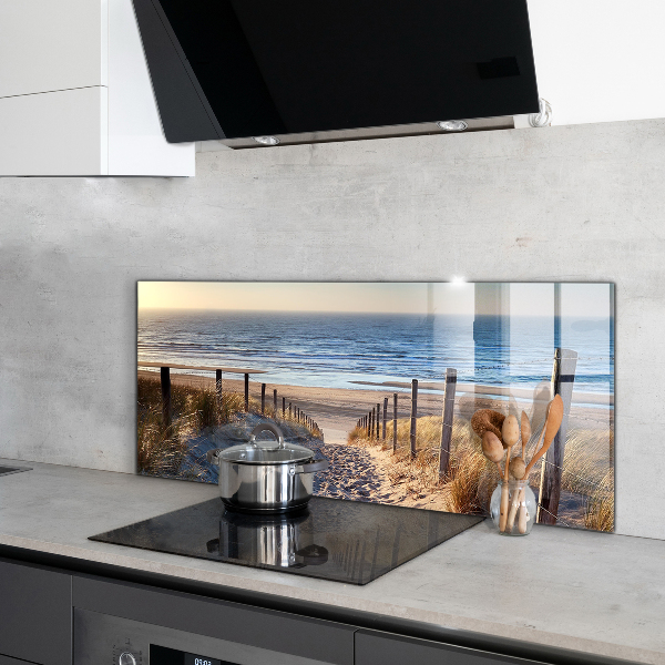 Kitchen splashback Sand dunes on the baltic sea