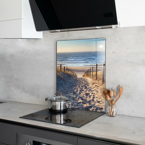 Kitchen splashback Sand dunes on the baltic sea
