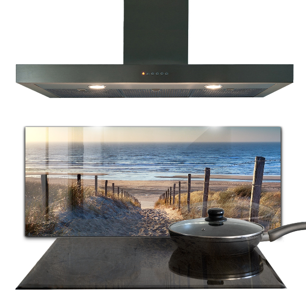 Kitchen splashback Sand dunes on the baltic sea