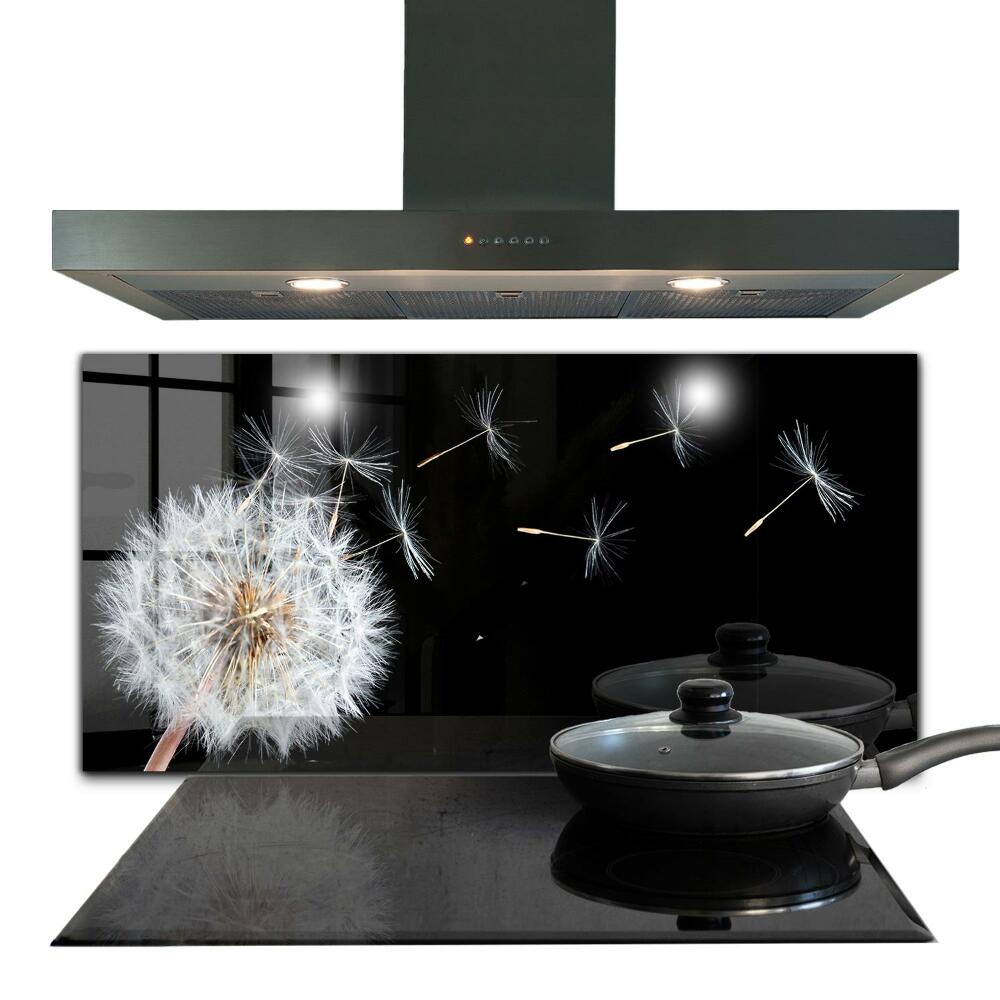 Kitchen splashback Dandelion dandelion in the wind