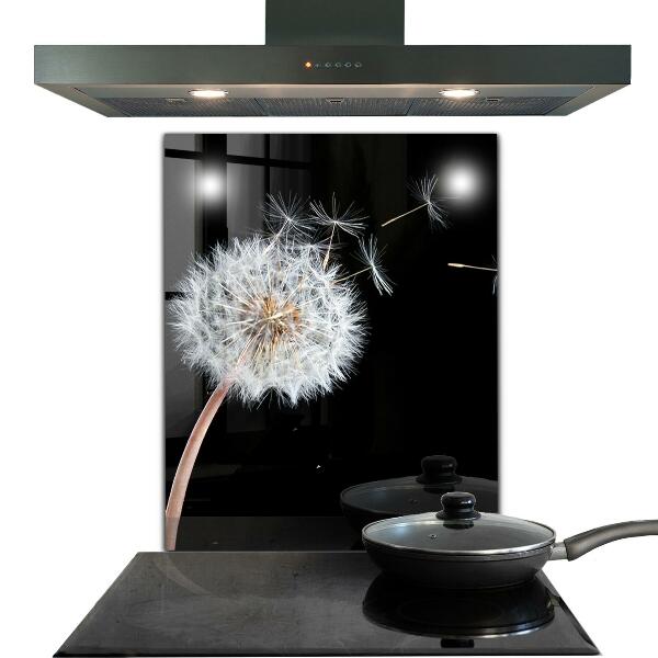 Kitchen splashback Dandelion dandelion in the wind