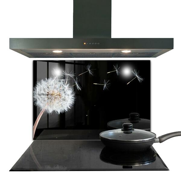 Kitchen splashback Dandelion dandelion in the wind