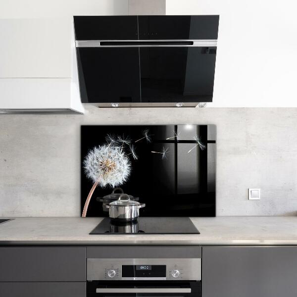 Kitchen splashback Dandelion dandelion in the wind