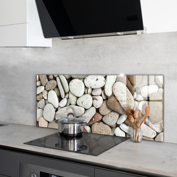 Oven splashback Stony beach