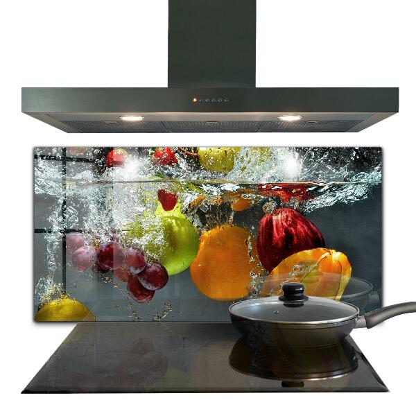 Kitchen splashback Juicy fruit lemonade