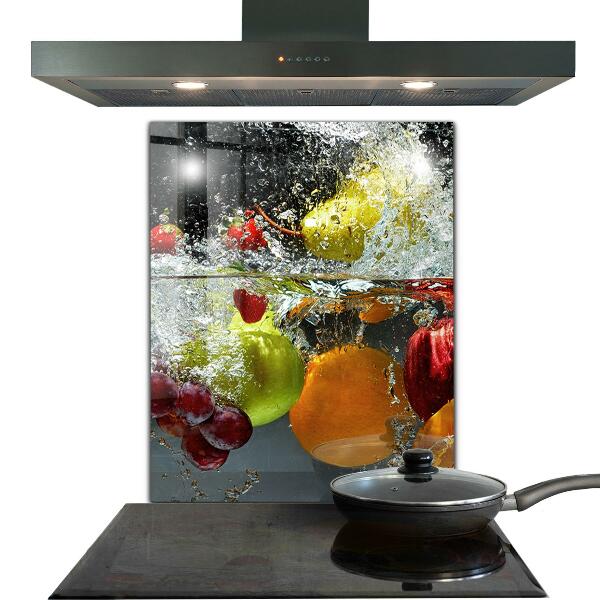 Kitchen splashback Juicy fruit lemonade