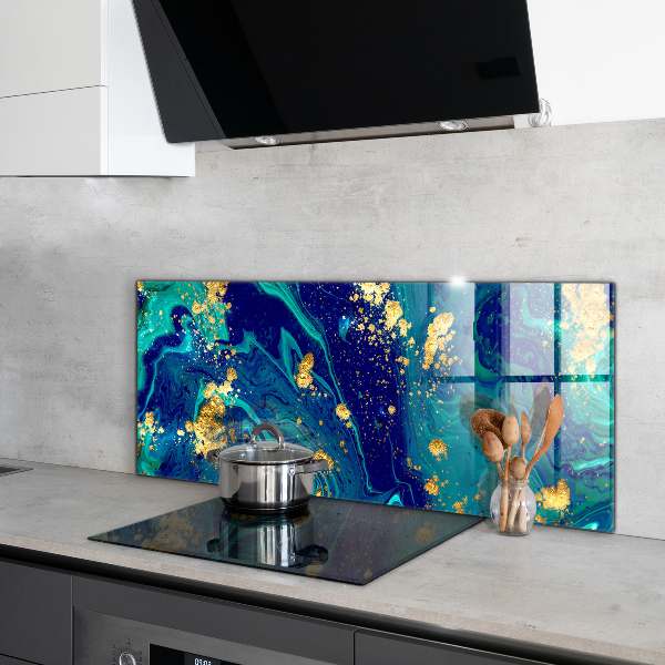 Kitchen splashback Modern art abstraction