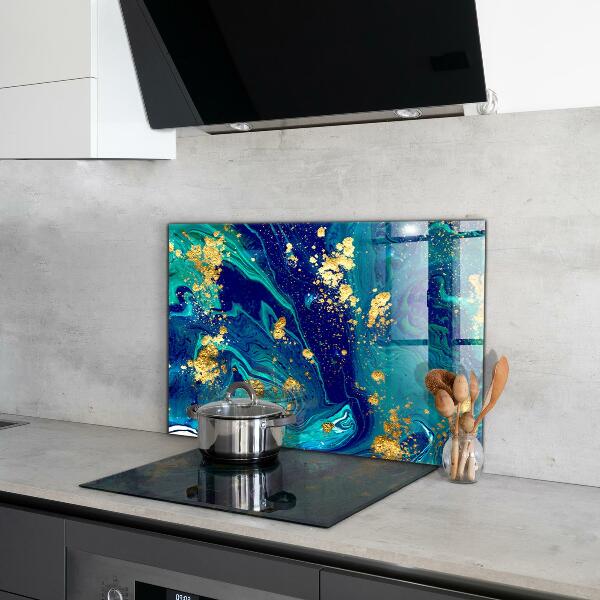Kitchen splashback Modern art abstraction
