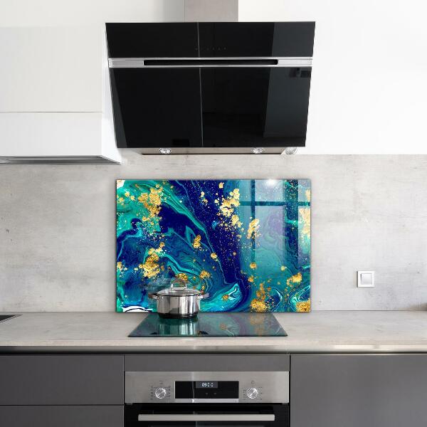 Kitchen splashback Modern art abstraction