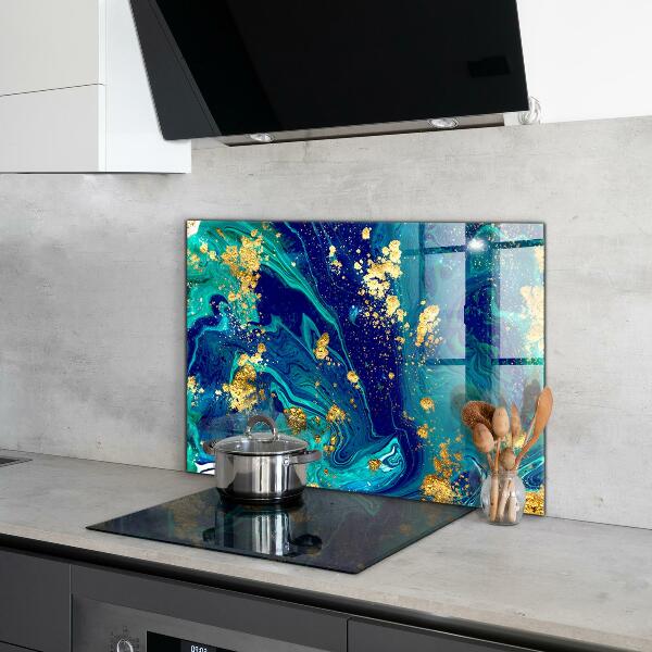 Kitchen splashback Modern art abstraction