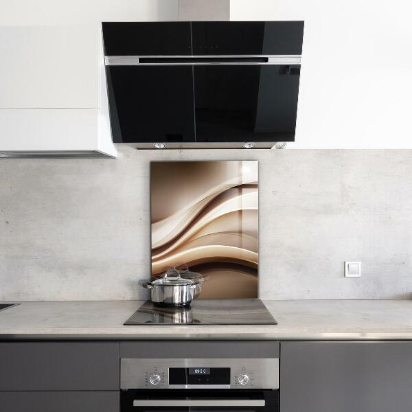 Kitchen splashback Energy wave abstraction