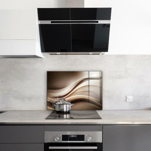 Kitchen splashback Energy wave abstraction