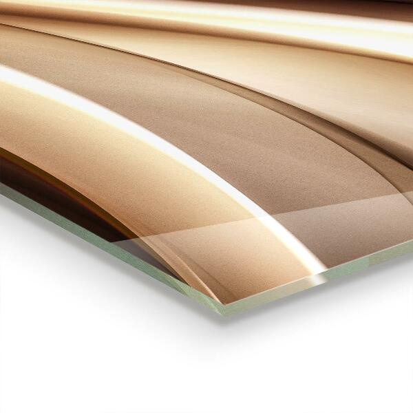 Kitchen splashback Energy wave abstraction