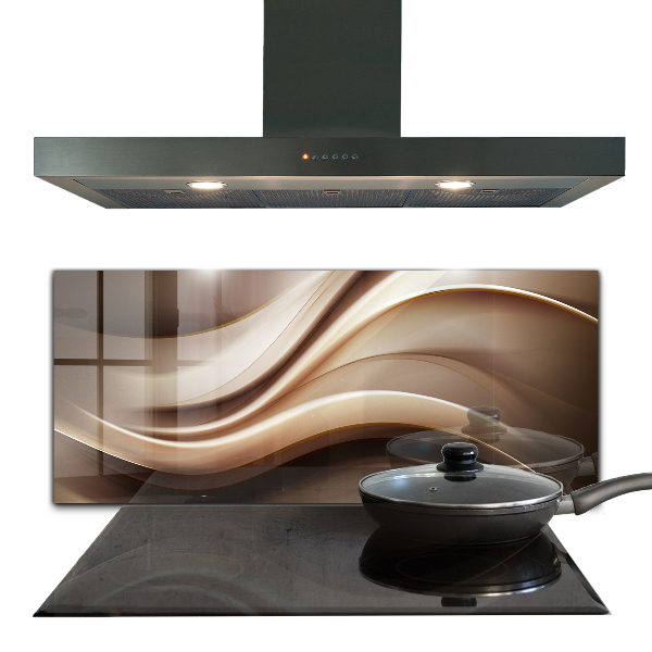 Kitchen splashback Energy wave abstraction