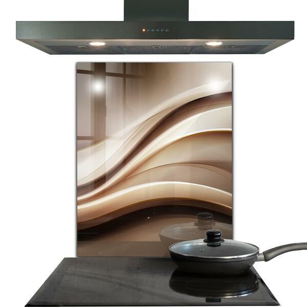 Kitchen splashback Energy wave abstraction