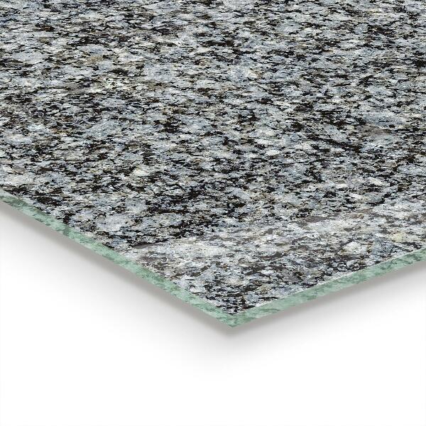 Glass splashback Granite natural stone