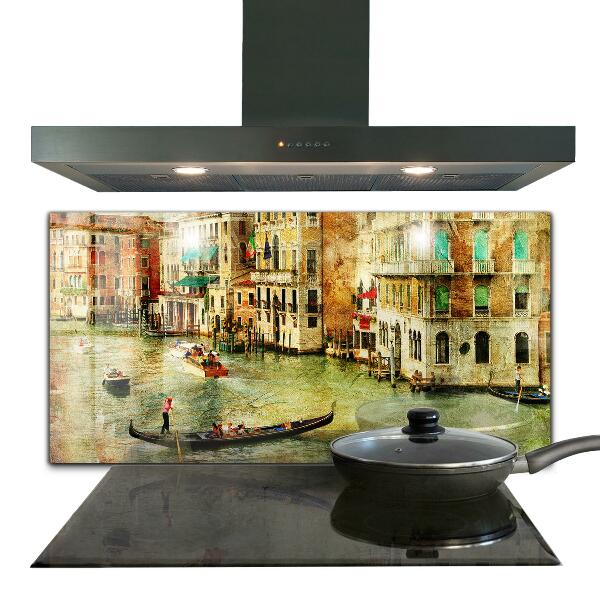 Kitchen splashback Italy venice vintage picture