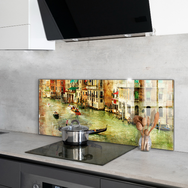 Kitchen splashback Italy venice vintage picture