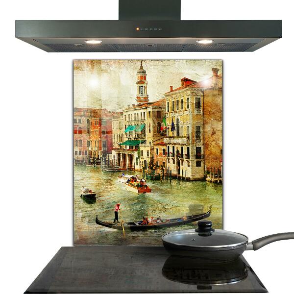 Kitchen splashback Italy venice vintage picture